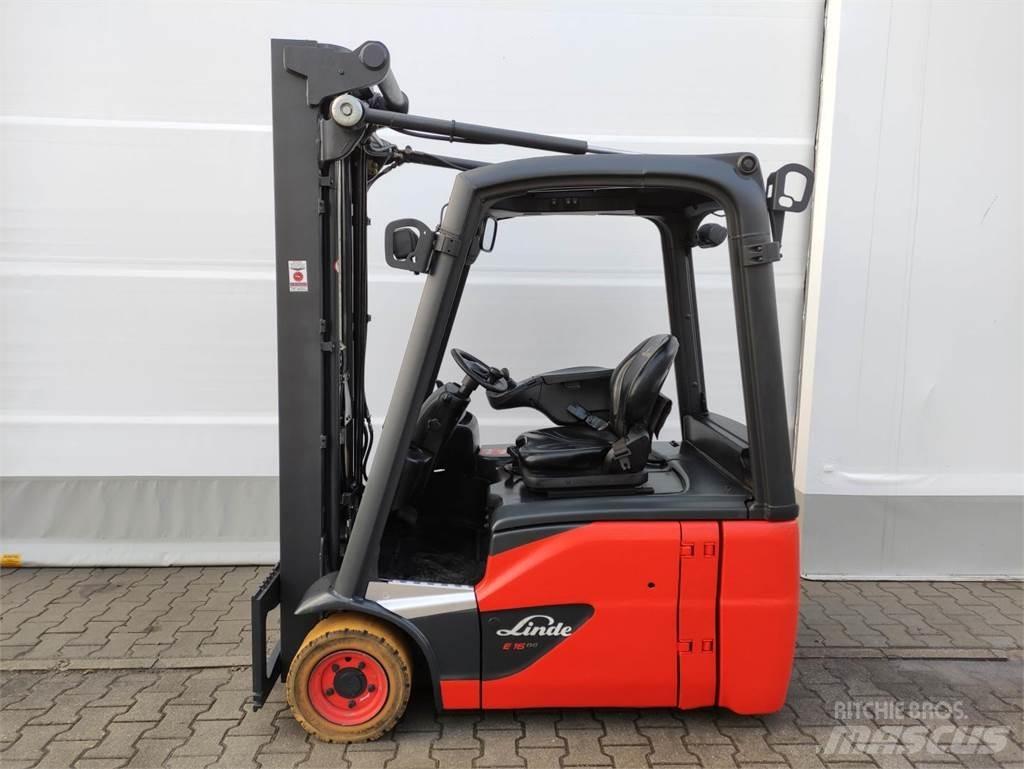 Linde E16-02-386-EVO شاحنات ذات رافعات شوكية تعمل بالكهرباء