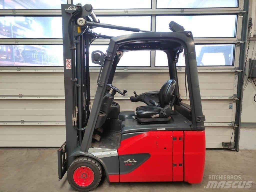 Linde E16-02-386-EVO شاحنات ذات رافعات شوكية تعمل بالكهرباء