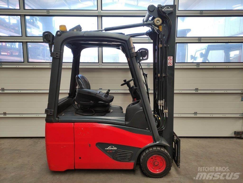 Linde E16-02-386-EVO شاحنات ذات رافعات شوكية تعمل بالكهرباء
