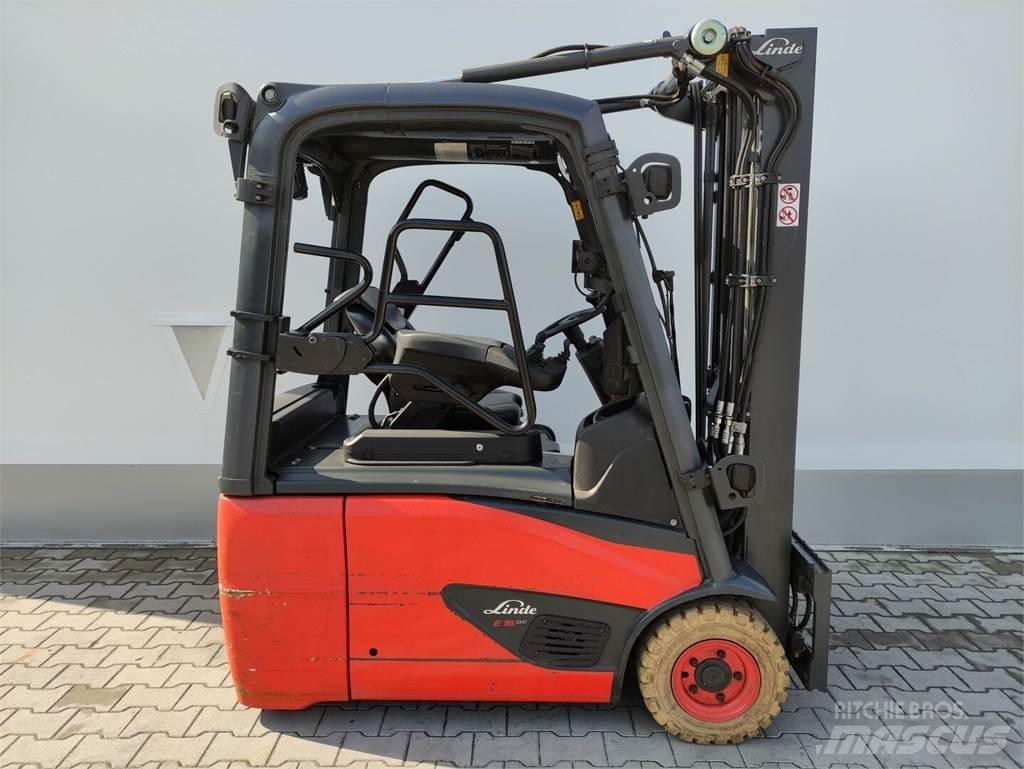 Linde E16-02/386 EVO شاحنات ذات رافعات شوكية تعمل بالكهرباء