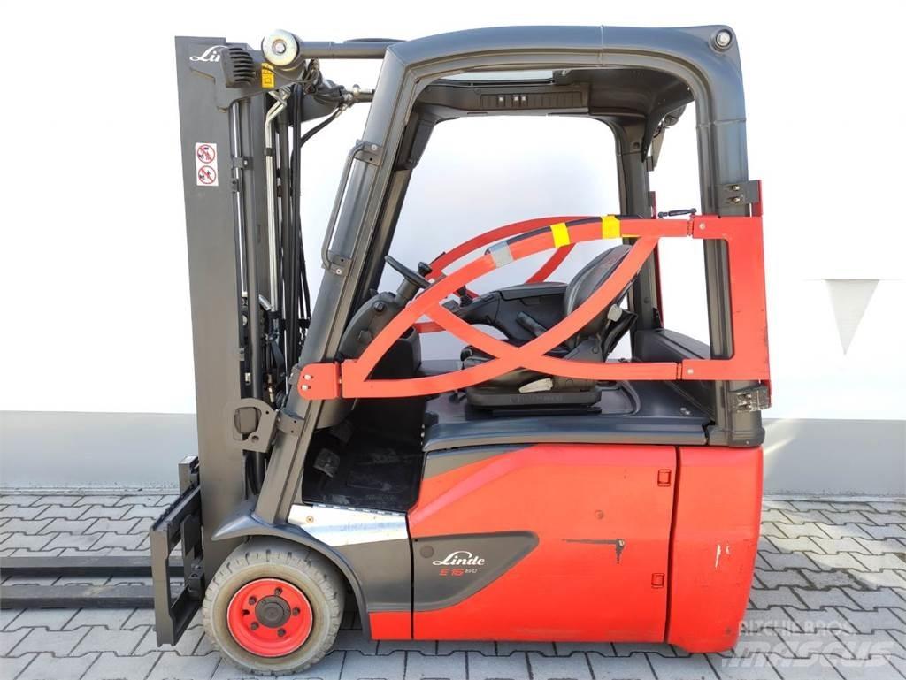 Linde E16-02-EVO-386 شاحنات ذات رافعات شوكية تعمل بالكهرباء