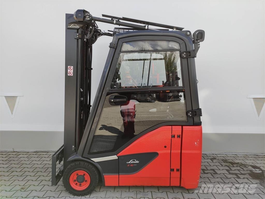 Linde E16H-02-386-EVO شاحنات ذات رافعات شوكية تعمل بالكهرباء