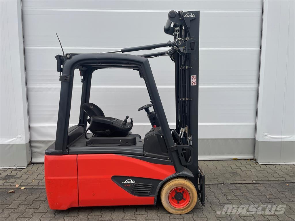 Linde E16L-02-386 EVO شاحنات ذات رافعات شوكية تعمل بالكهرباء