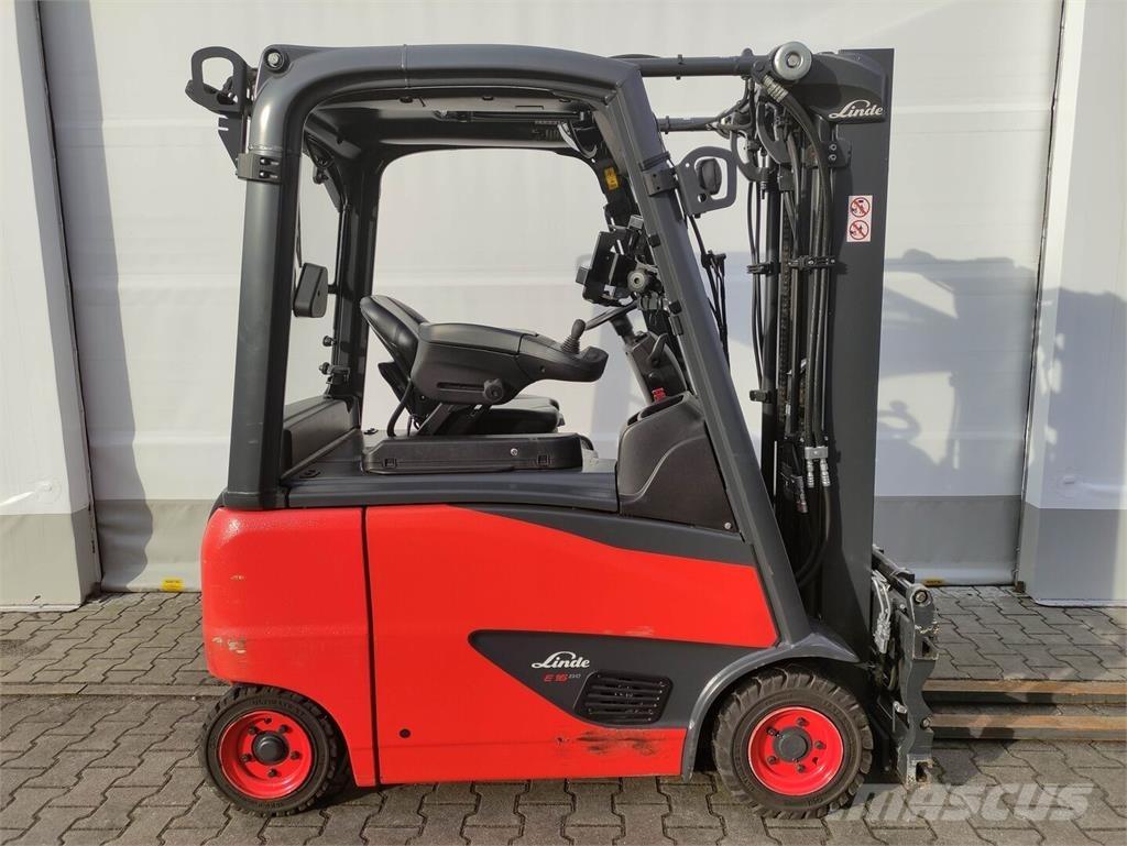 Linde E16PH-02-386 شاحنات ذات رافعات شوكية تعمل بالكهرباء