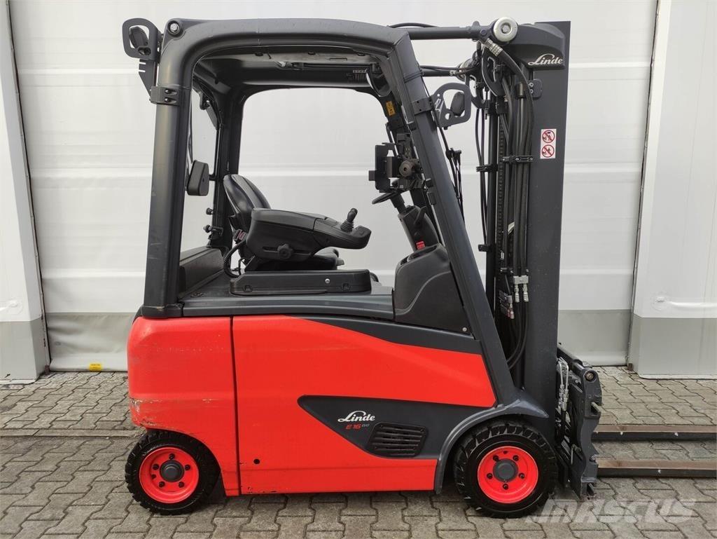 Linde E16PH-02-386 شاحنات ذات رافعات شوكية تعمل بالكهرباء