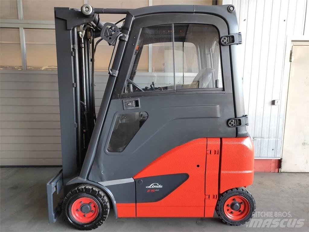Linde E16PH-02-386 EVO شاحنات ذات رافعات شوكية تعمل بالكهرباء