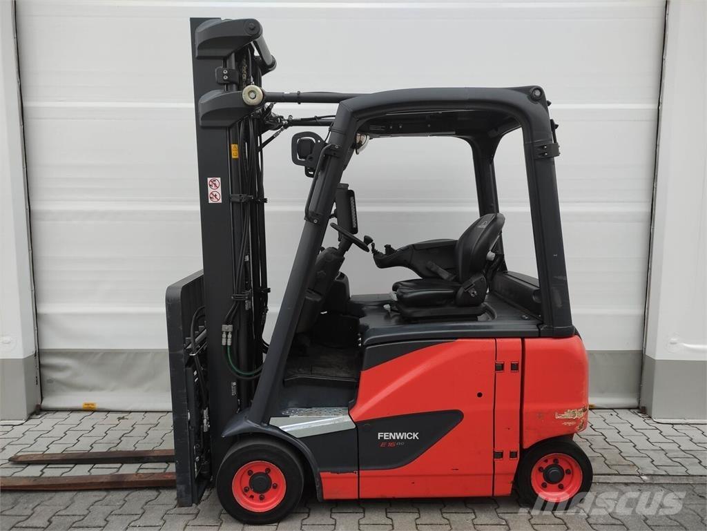 Linde E16PH-02-386 EVO شاحنات ذات رافعات شوكية تعمل بالكهرباء