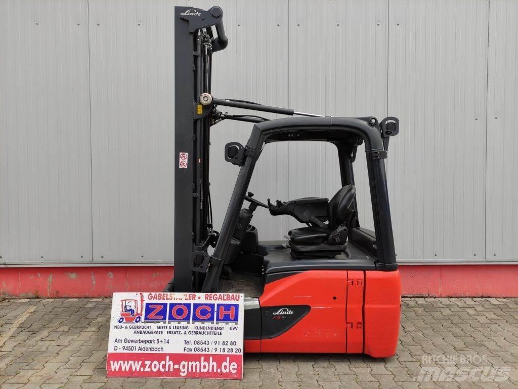 Linde E18-02-386 EVO شاحنات ذات رافعات شوكية تعمل بالكهرباء