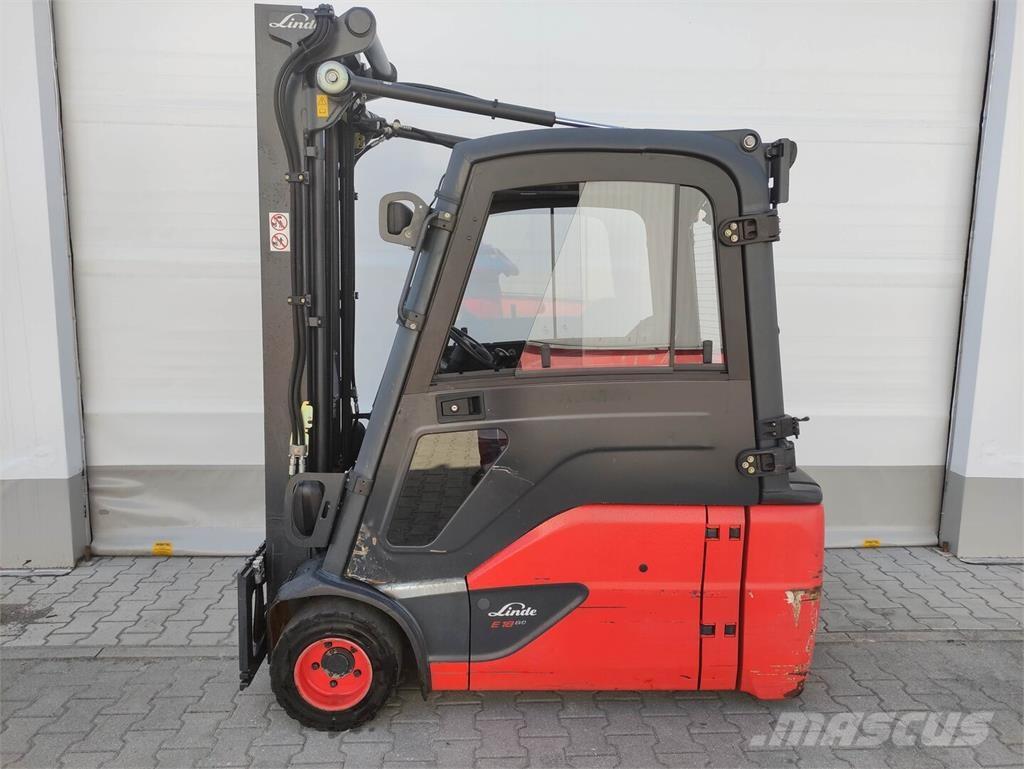 Linde E18L-02-386 شاحنات ذات رافعات شوكية تعمل بالكهرباء