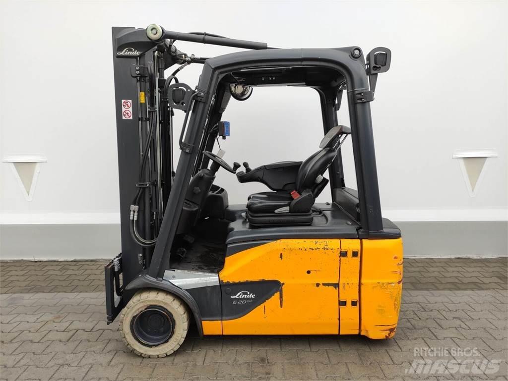 Linde E20L-02/386 EVO شاحنات ذات رافعات شوكية تعمل بالكهرباء