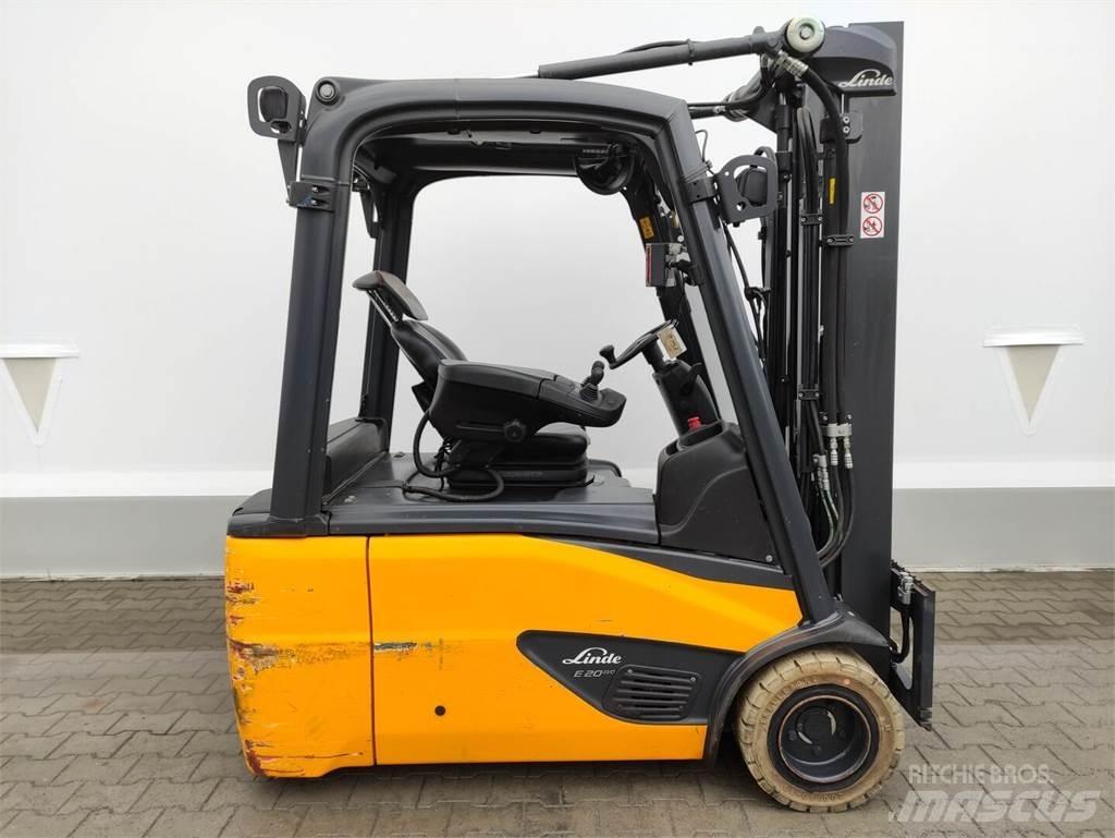 Linde E20L-02/386 EVO شاحنات ذات رافعات شوكية تعمل بالكهرباء