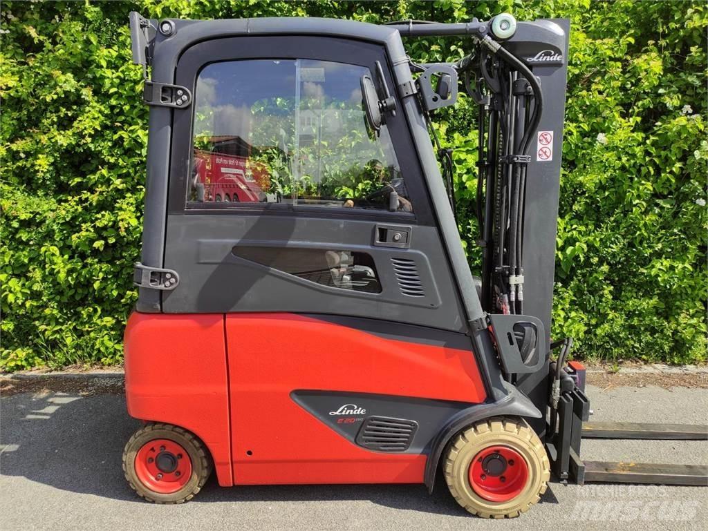 Linde E20PH-02-386-EVO شاحنات ذات رافعات شوكية تعمل بالكهرباء