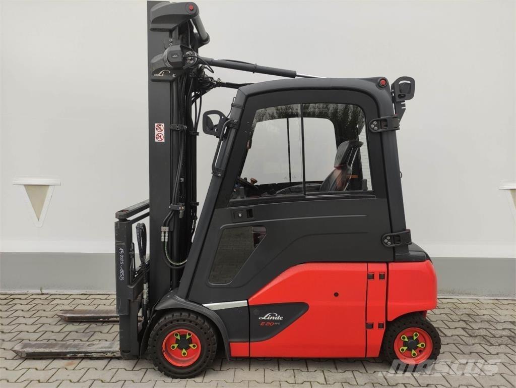 Linde E20PL-02-386 شاحنات ذات رافعات شوكية تعمل بالكهرباء