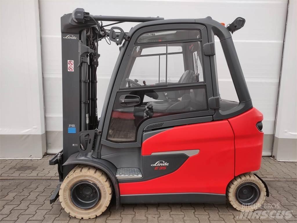 Linde E35HL-1252 شاحنات ذات رافعات شوكية تعمل بالكهرباء