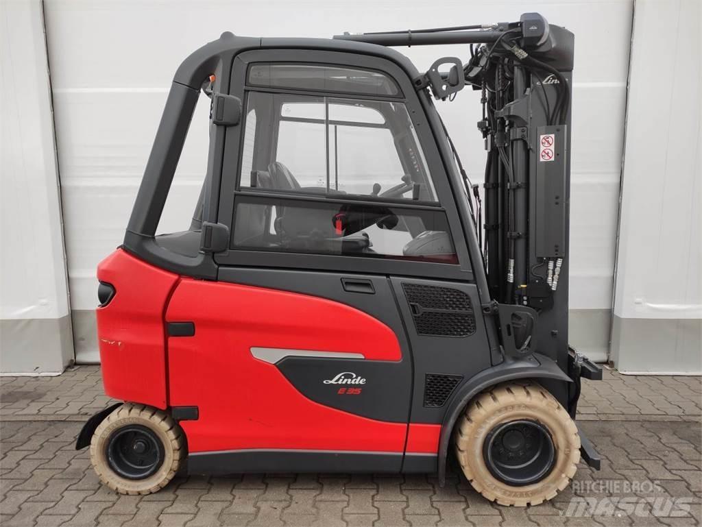 Linde E35HL-1252 شاحنات ذات رافعات شوكية تعمل بالكهرباء