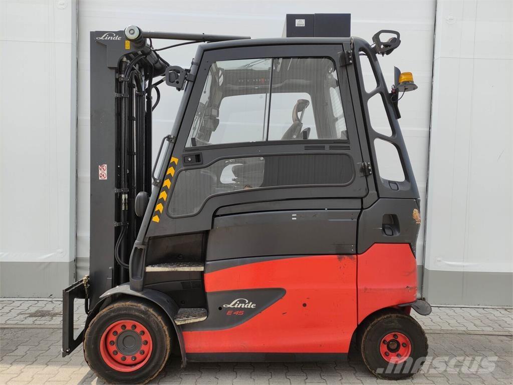 Linde E45HL-01-/600-388 شاحنات ذات رافعات شوكية تعمل بالكهرباء