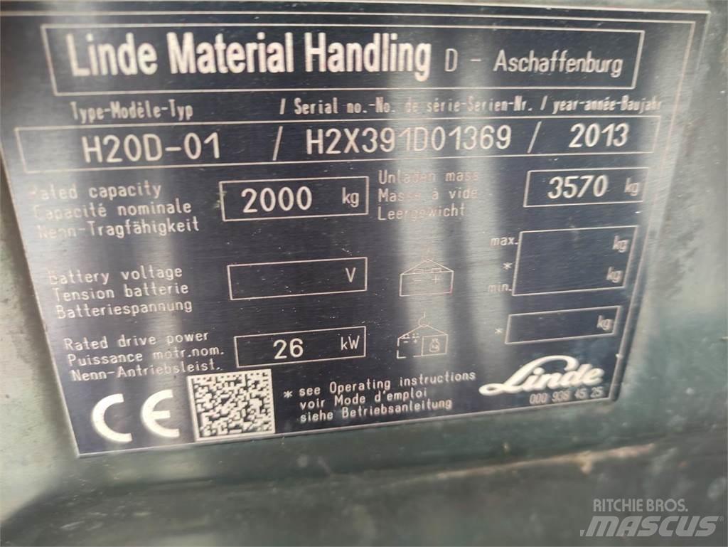 Linde H20D-01-391 شاحنات الديزل