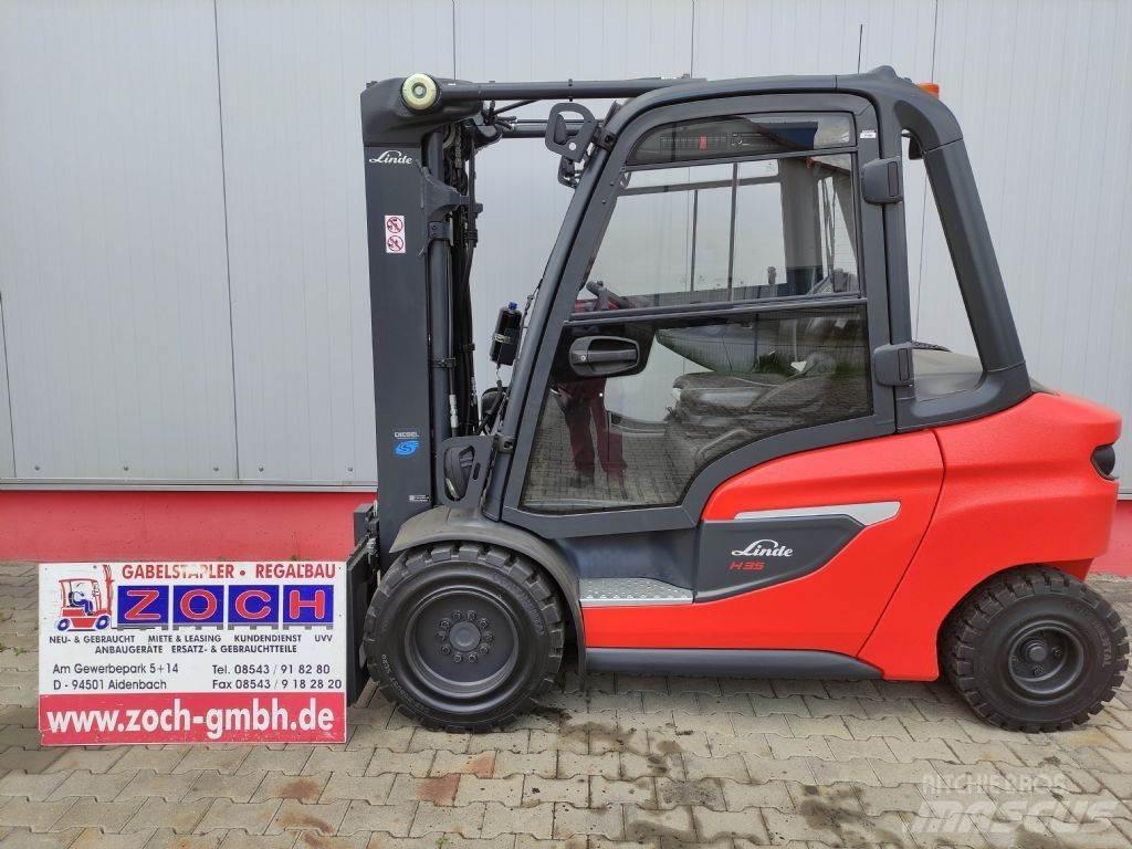 Linde H35D-01-1202 شاحنات الديزل