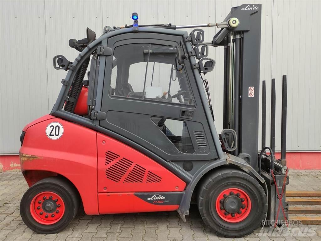 Linde H50T-02-394 EVO شاحنات LPG