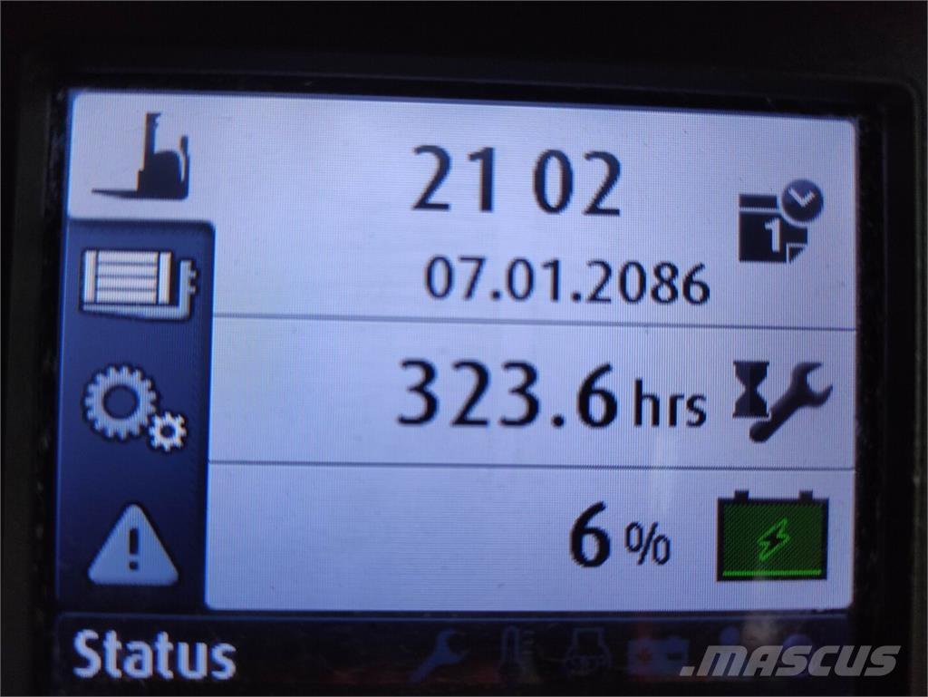 Linde L14i-1173 معدات التكديس الجوالة