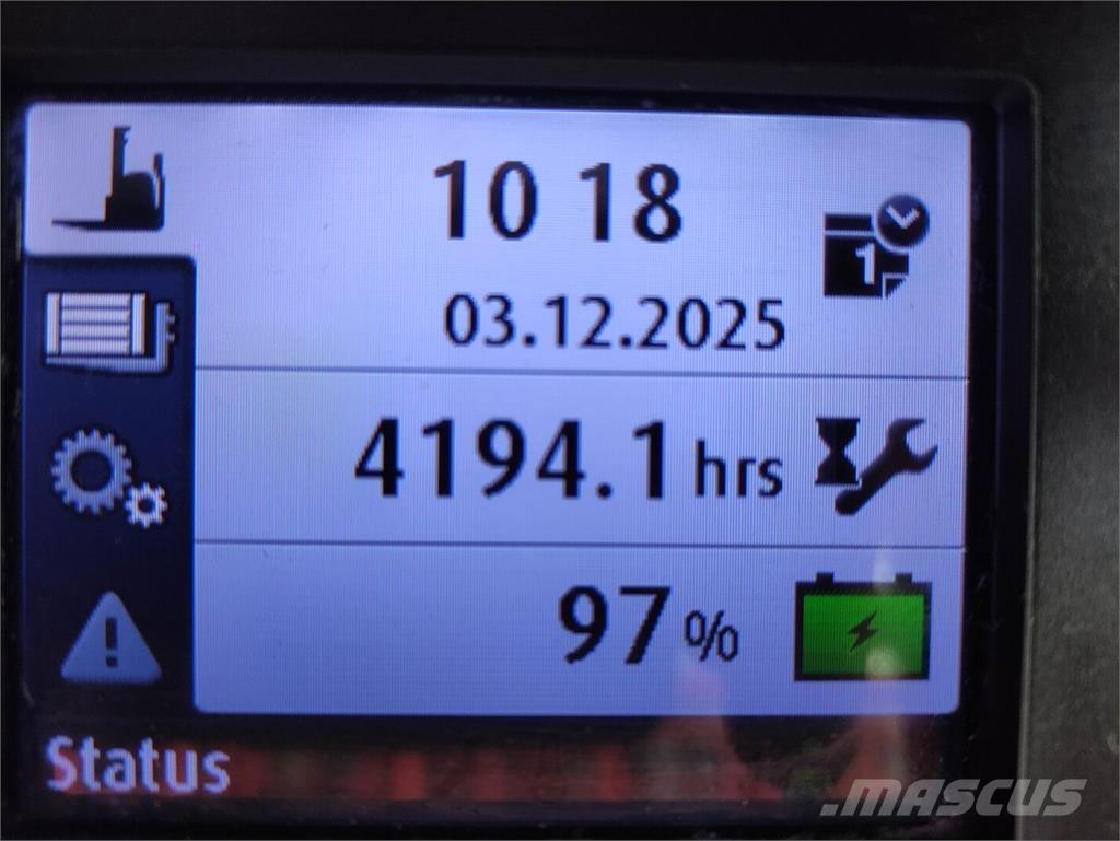 Linde L16-1173 معدات التكديس الجوالة