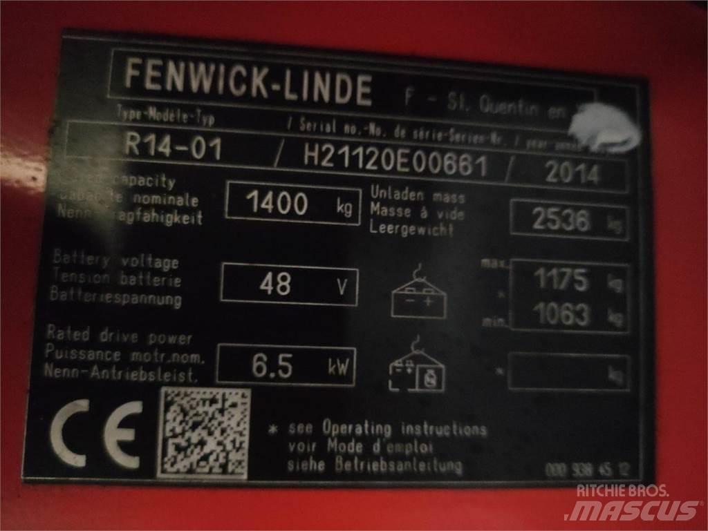 Linde R14-01-1120 شاحنة مناولة