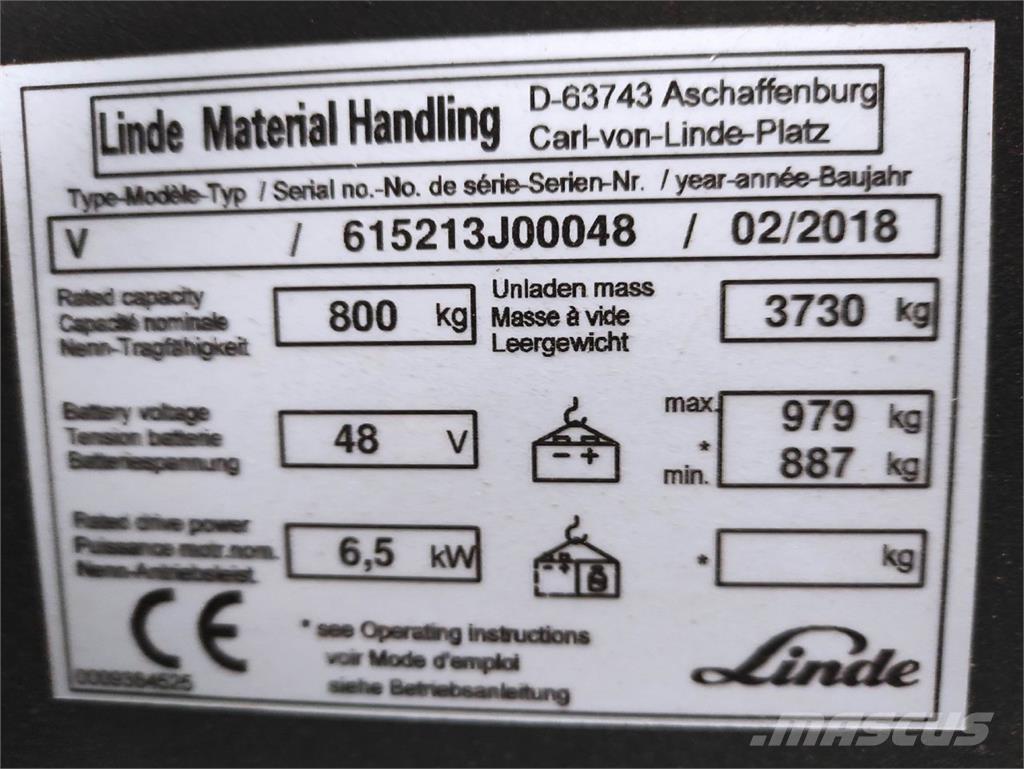 Linde V Modular معدات الرفع عالي المستوى