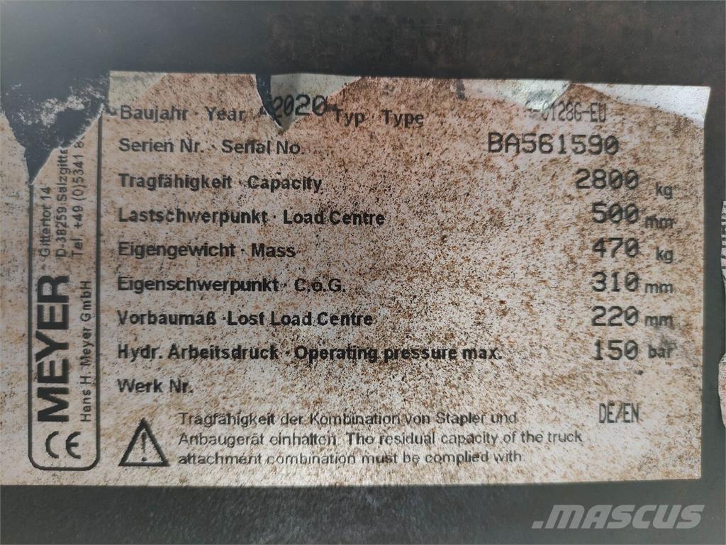 Meyer 3-0128G-EU ملزمات الحزم