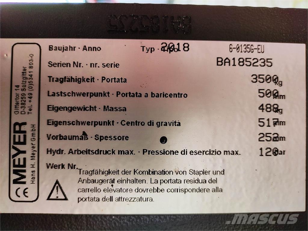 Meyer 6-0135G-EU ملزمات الحزم