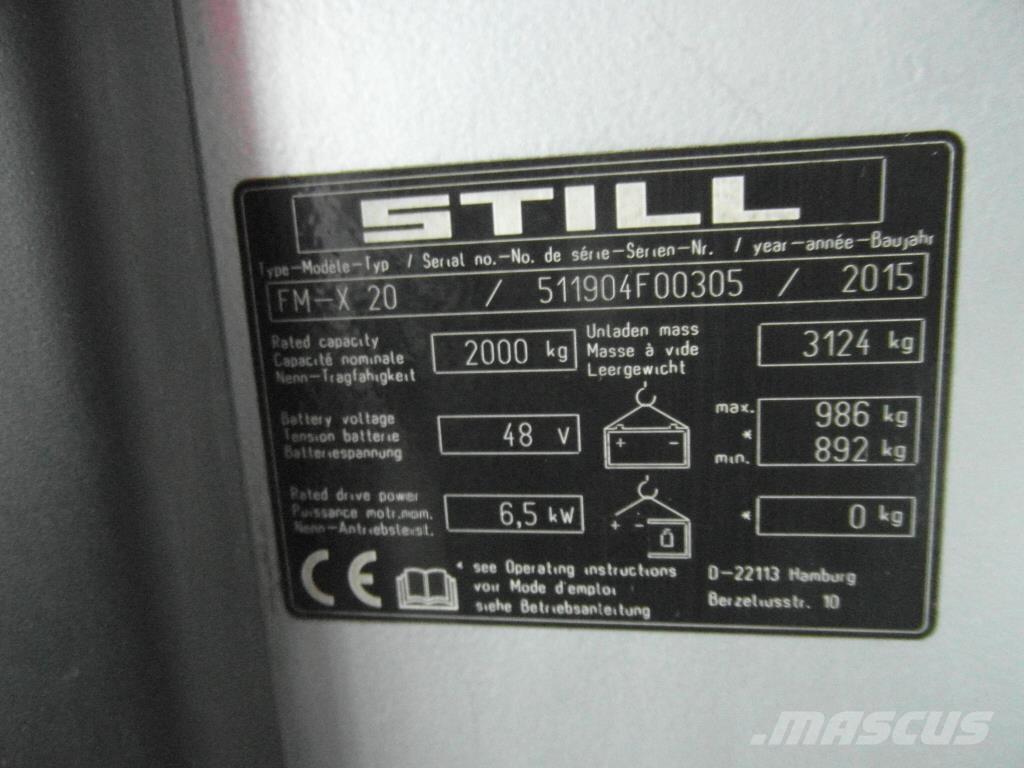 Still FM-X-20 شاحنة مناولة