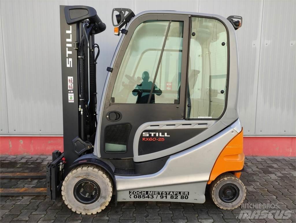 Still RX60-25 شاحنات ذات رافعات شوكية تعمل بالكهرباء