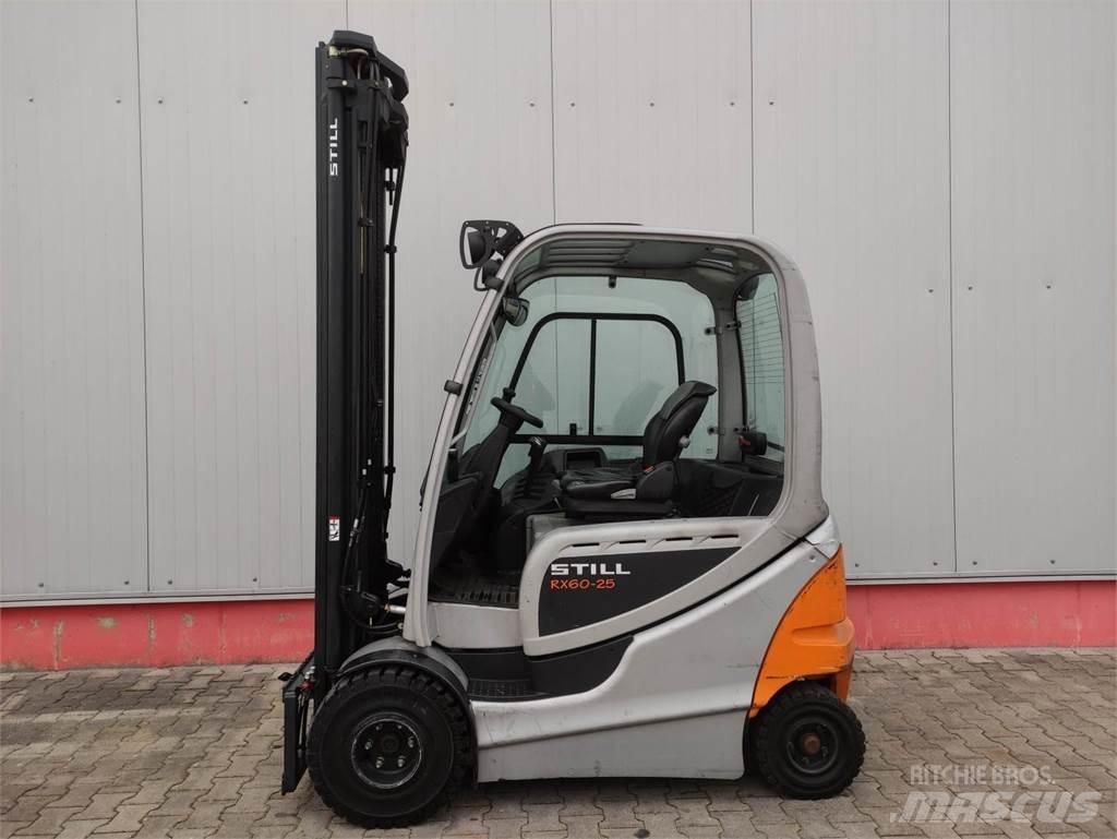 Still RX60-25 شاحنات ذات رافعات شوكية تعمل بالكهرباء