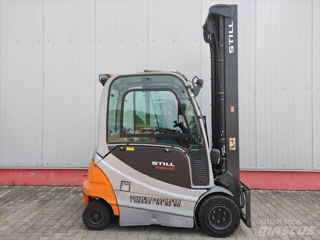 Still RX60-30 شاحنات ذات رافعات شوكية تعمل بالكهرباء