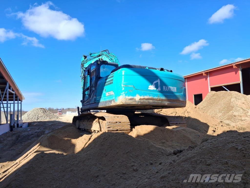 Kobelco Sk210 حفارات زحافة