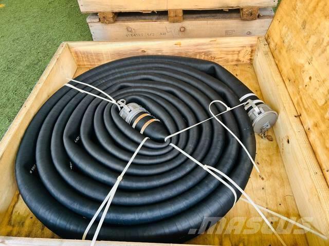 Quantity of (6) 4 in x 50 ft Semi Rigid Fuel/Water معدات البناء - غير ذلك