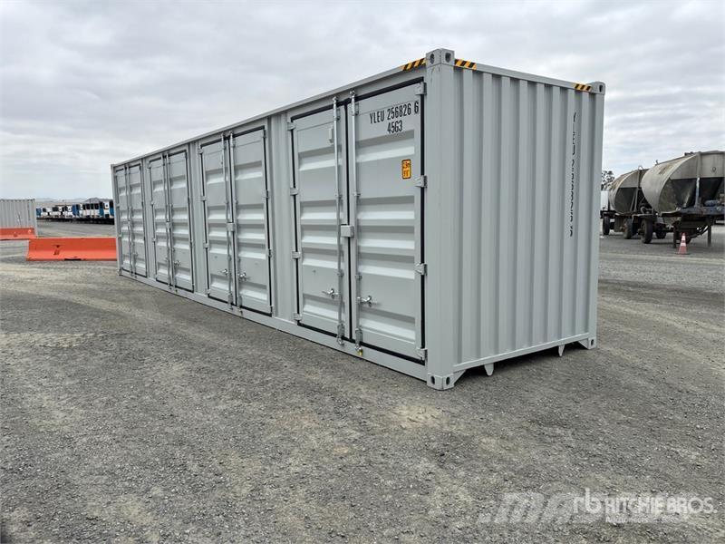 40 ft High Cube Multi-Door Storage Container حاويات تخزين